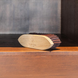 Cepillo Classic de madera corto y duro Grooming Deluxe by Kentucky Castaño Marr&amp;amp;amp;oacute;n