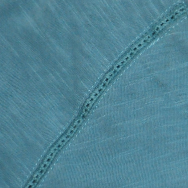 Camiseta mujer Amaluza Flags & Cup Verde celadón