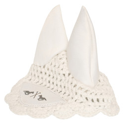 Capucha antimoscas Hobby Horse HV Polo Ruby Blanco Capucha antimoscas Hobby Horse HV Polo Ruby Blanco