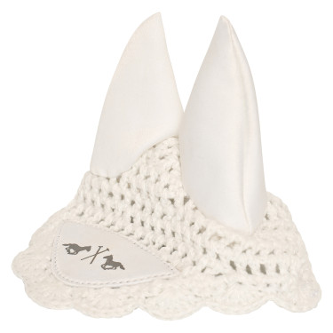 Capucha antimoscas Hobby Horse HV Polo Ruby Blanco Capucha antimoscas Hobby Horse HV Polo Ruby Blanco