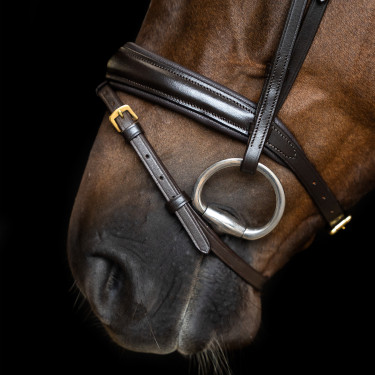 Brida Imperial Riding combinada simple Castaño Marr&amp;amp;amp;oacute;n