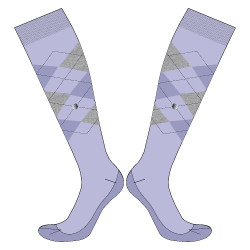 Calcetines Imperial Riding Queen of Diamonds mujer Glicina Violeta