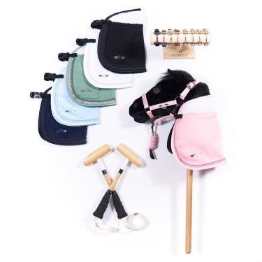 Manta polar Hobby Horse HV Polo Ruby Negro