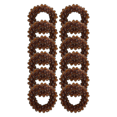 Elásticos para trenzas de crines Imperial Riding, paquete de 12 Marrón oscuro Marrón Elásticos para trenzas de crines Imperial Riding, paquete de 12 Marrón oscuro Marrón