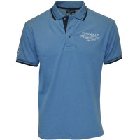 Polo hombre Capto Flags & Cup Tormenta azul