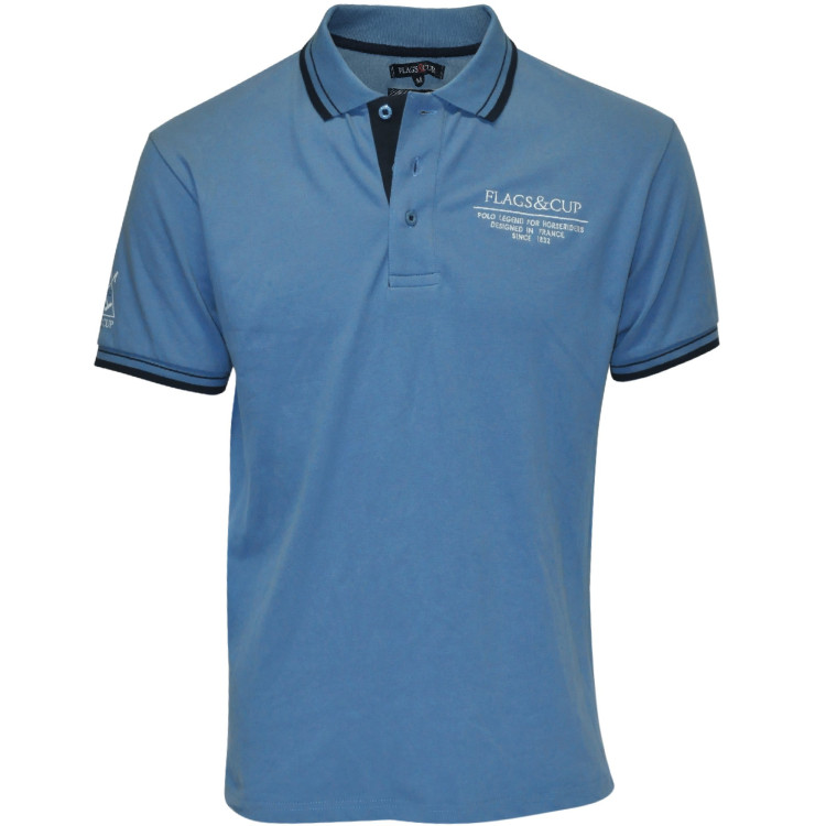Polo hombre Capto Flags & Cup