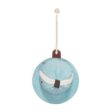 Juguete para box HV Polo casco Polo Azul empolvado