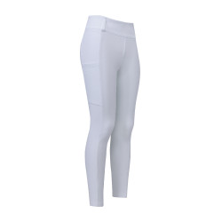 Leggings de equitación HV Polo Manou para mujer Blanco