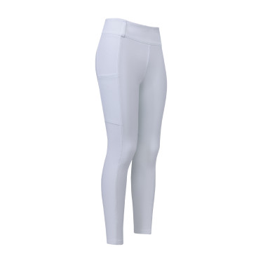 Leggings de equitación HV Polo Manou para mujer Blanco