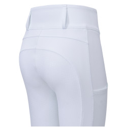 Leggings de equitación HV Polo Manou para mujer Blanco