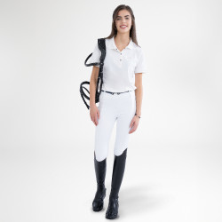 Leggings de equitación HV Polo Manou para mujer Blanco