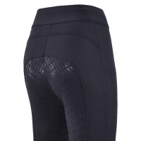 Leggings de equitación para mujer Imperial Riding Basic FullGrip Negro