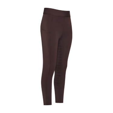Legging de equitación Imperial Riding Basic FullGrip Kids Chocolate Marr&amp;amp;amp;oacute;n