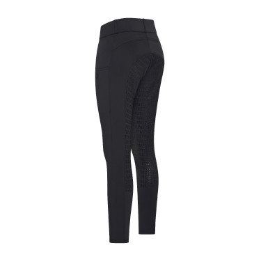 Leggings de equitación Imperial Riding Basic Glam FullGrip para mujer Negro