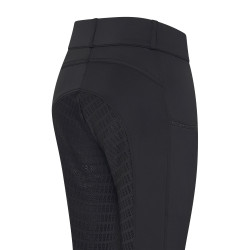 Leggings de equitación Imperial Riding Basic Glam FullGrip para mujer Negro