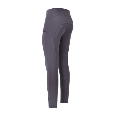 Leggings de equitación Imperial Riding Sam FullGrip Niños Gris