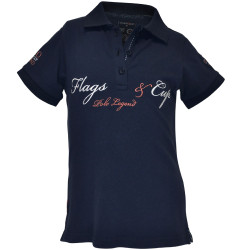 Polo niño Oyon Flags & Cup