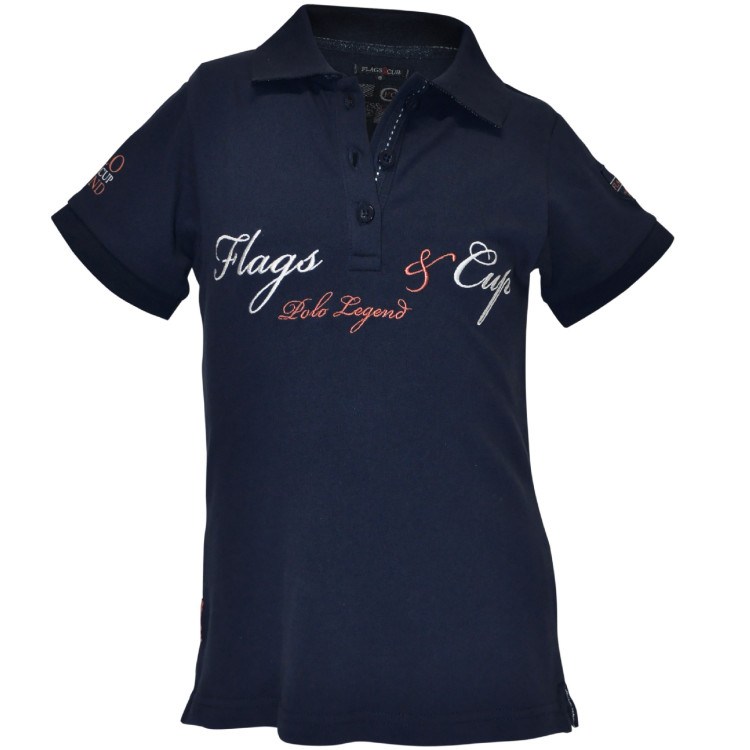 Polo niño Oyon Flags & Cup