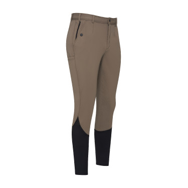 Pantalón de equitación Euro-Star Marcel FullGrip para hombre Tundra Marrón Pantalón de equitación Euro-Star Marcel FullGrip para hombre Tundra Marrón