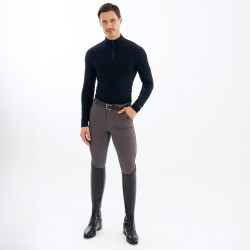 Pantalón de equitación Euro-Star Marcel FullGrip para hombre Tundra Marrón Pantalón de equitación Euro-Star Marcel FullGrip para hombre Tundra Marrón