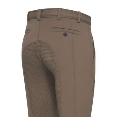 Pantalón de equitación Euro-Star Marcel FullGrip para hombre Tundra Marrón Pantalón de equitación Euro-Star Marcel FullGrip para hombre Tundra Marrón