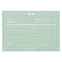 Placa de cuadra German HV Polo Polo Cielo aqua