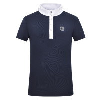 Polo de concurso de manga corta Imperial Riding Basic glam Kids Marino Azul marino Polo de concurso de manga corta Imperial Riding Basic glam Kids Marino Azul marino