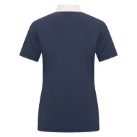 Polo de competición de manga corta Imperial Riding Shine para mujer Negro