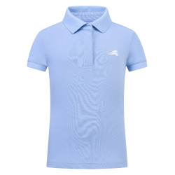 Polo de manga corta Euro-Star Mara Kids Azúl claro