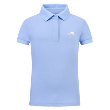 Polo de manga corta Euro-Star Mara Kids Azúl claro
