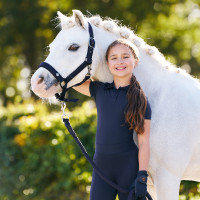 Polo de manga corta Imperial Riding Marly Kids Marino Azul marino