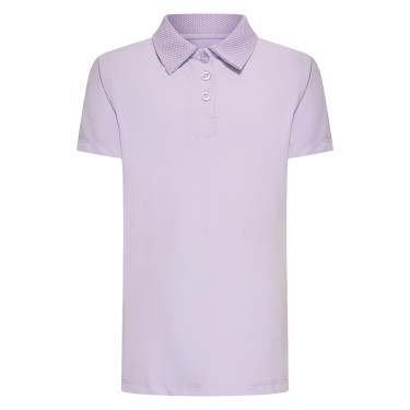 Polo de manga corta Imperial Riding Marly Kids Glicina Violeta