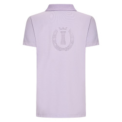 Polo de manga corta Imperial Riding Marly Kids Glicina Violeta