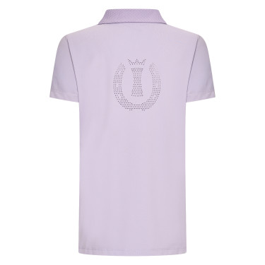 Polo de manga corta Imperial Riding Marly Kids Glicina Violeta