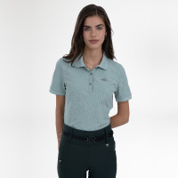 Camiseta polo de manga corta HV Polo Norah para mujer Cielo aqua