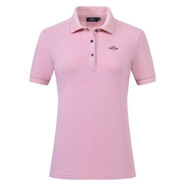 Camiseta polo de manga corta HV Polo Norah para mujer Rosa bonita Camiseta polo de manga corta HV Polo Norah para mujer Rosa bonita