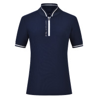 Camiseta polo de manga corta HV Polo Novella para mujer Marino Azul marino
