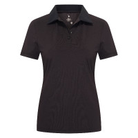 Camiseta polo de manga corta Imperial Riding Marly para mujer Negro