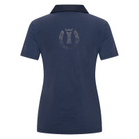 Camiseta polo de manga corta Imperial Riding Marly para mujer Negro