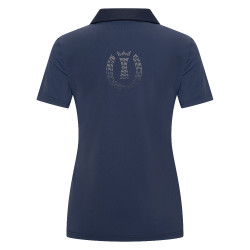Camiseta polo de manga corta Imperial Riding Marly para mujer Marino Azul marino