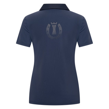 Camiseta polo de manga corta Imperial Riding Marly para mujer Marino Azul marino
