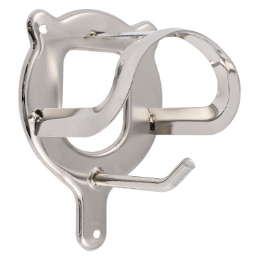 Soporte para malla Imperial Riding Basic metálico Plata
