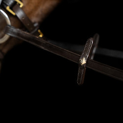 Riendas Imperial Riding de goma con tachuelas Marrón oscuro Marr&amp;amp;amp;oacute;n