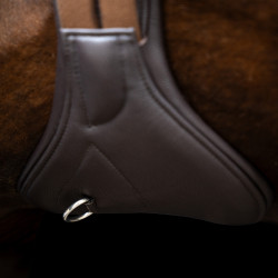 Cincha de doma Imperial Riding anatómica con hebillas de rodillo Marrón oscuro Marrón Cincha de doma Imperial Riding anatómica con hebillas de rodillo Marrón oscuro Marrón