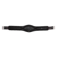 Cincha de salto Imperial Riding Cross Wave y transpirable Negro