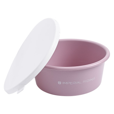 Cubo comedero con tapa 2L Imperial Riding Basic Malva Violeta