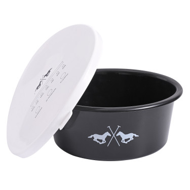 Cubo comedero HV Polo Nena 6 L Negro