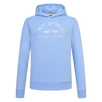 Sudadera con capucha HV Polo Jewel para mujer Azul empolvado