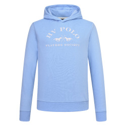 Sudadera con capucha HV Polo Jewel para mujer Azul empolvado