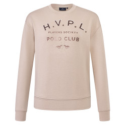 Sudadera HV Polo Janice mujer Champán Beige Sudadera HV Polo Janice mujer Champán Beige